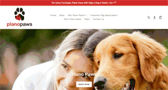 Desktop Screenshot of planopaws.com